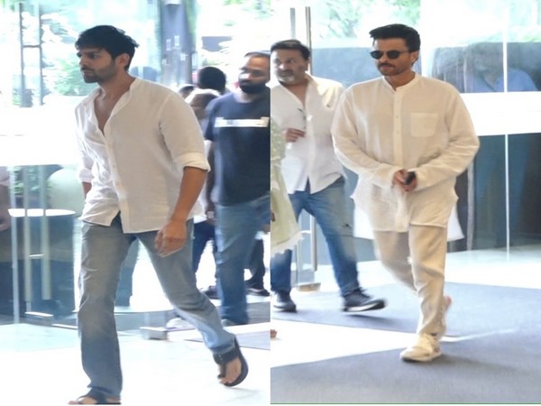Kartik Aaryan, Anil Kapoor (Image source/ANI) 