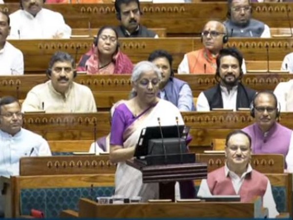 Finance Minister Nirmala Sitharaman (Image: Sansad TV)