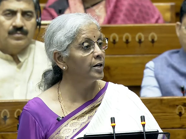Finance Minister Nirmala Sitharaman. (Photo/ANI)