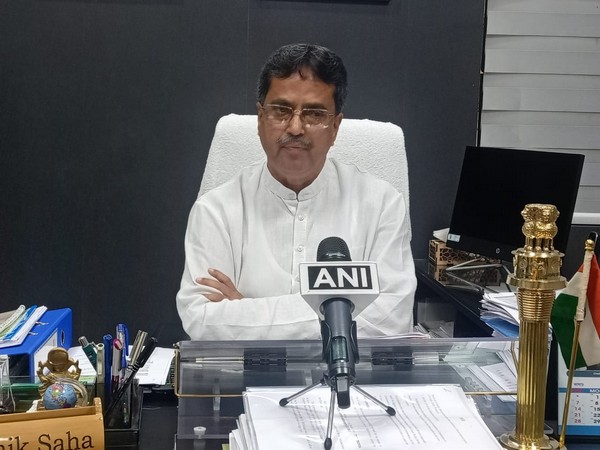 Tripura Chief Minister Manik Saha (Photo/ANI)
