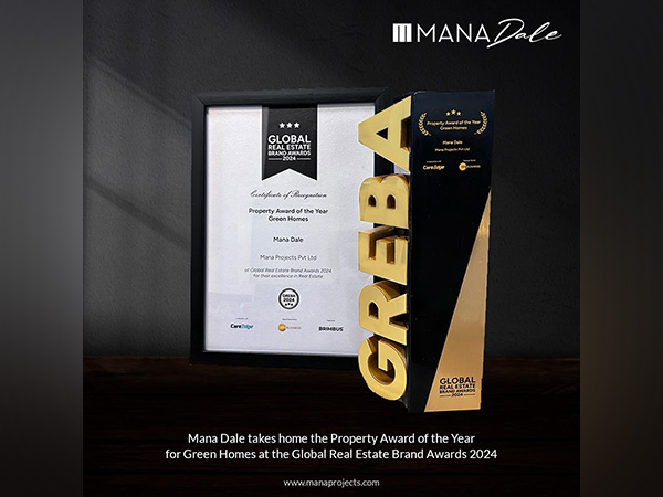 Mana Dale wins prestigious GREBA Award for Green Homes, Second Consecutive Win for Sustainability