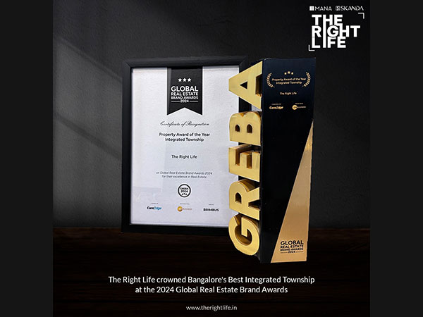 The Right Life Wins Prestigious GREBA Award for Integrated Township