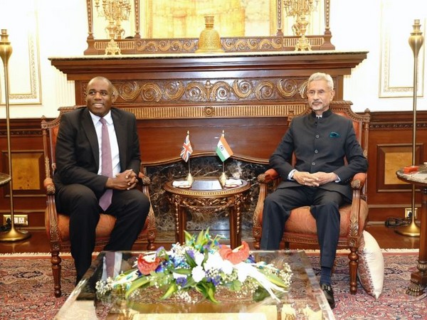 External Affairs Minister S Jaishankar with UK's Foreign Secretary David Lammy (Photo: X//@DrSJaishankar)