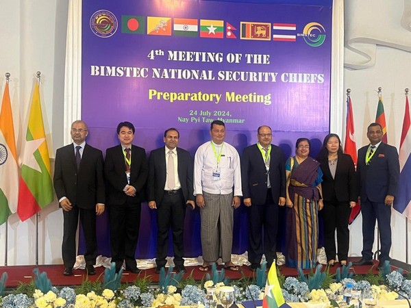 4th meeting of the BIMSTEC National Security Chiefs preparatory meeting in Myanmar (Photo/X@MEAIndia)