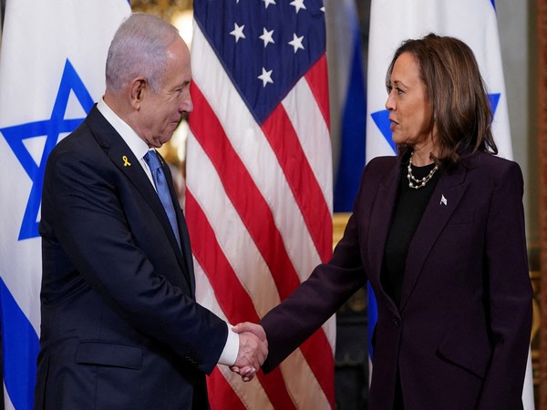 Harris presses Netanyahu over humanitarian situation in Gaza (Photo/Reuters)