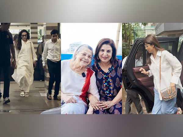 Rani Mukerji (Image source/ANI), Farah Khan with late mother (Image source/Instagram), Shilpa Shetty (Image source/ANI)