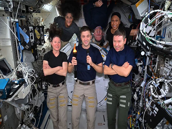 The current crew of the space station, including Sunita Williams (Photo/X@Space_Station)