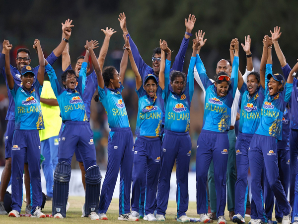 Team Sri Lanka. (Picture: ICC/X)