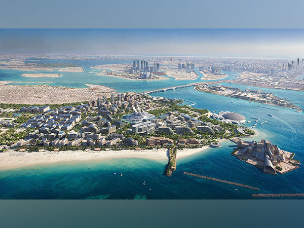 3D render of the Saadiyat Cultural District Abu Dhabi ©Department of Culture & Tourism, Abu Dhabi