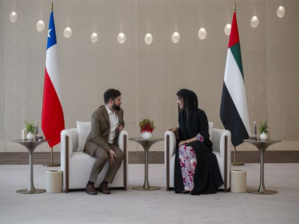 Chilean President Gabriel Boric Font arrived in Abu Dhabi today (Photo/WAM)