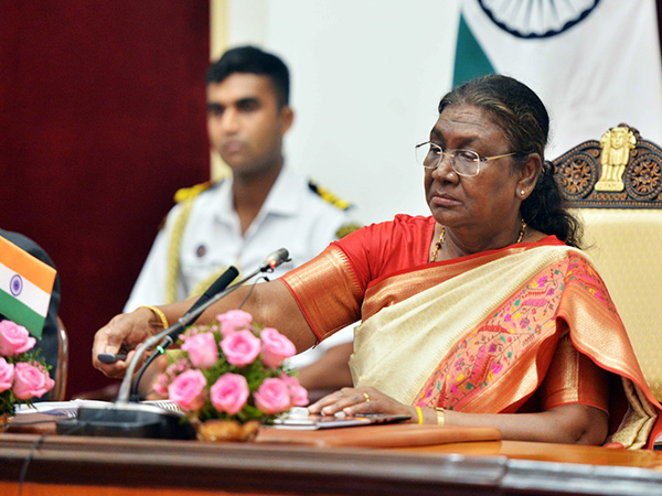 President Droupadi Murmu (Photo/ANI)