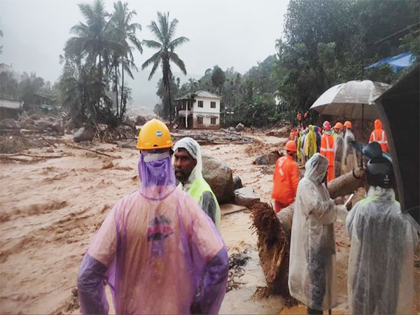 Visuals from the rescue operations in Wayanad. (Photo credit @INC Kerala)