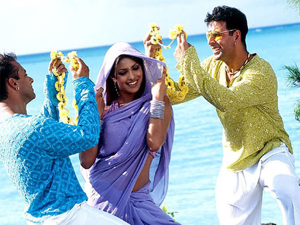 Salman Khan, Priyanka Chopra, Akshay Kumar (Image Source: Priyanka Chopra's fan page)