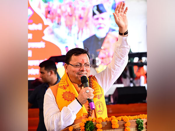 Uttarakhand Chief Minister Pushkar Singh Dhami. (Photo.ANI)