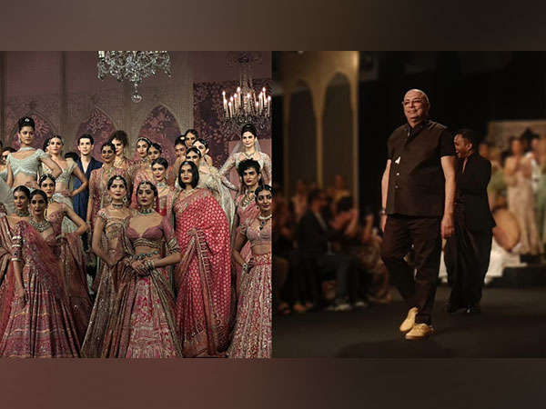 Tarun Tahiliani’s ‘Otherworldly’ collection at ICW 2024 (Image source: FDCI)