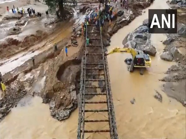 Drone visuals from Wayanad. (Photo/ANI)