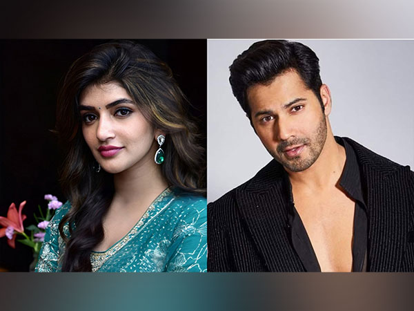 Actors Sreeleela and Varun Dhawan (Image source: X)