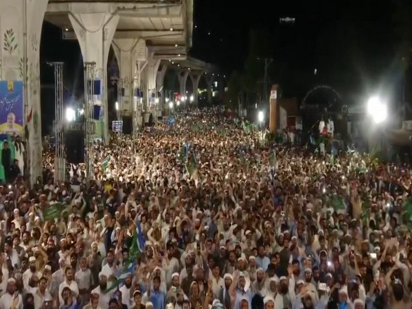 A protest staged by Jamaat-e-Islami (Image: X@NaeemRehmanEngr)