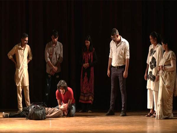 Play at theatre festival 'Pagah'(Image source/ANI)
