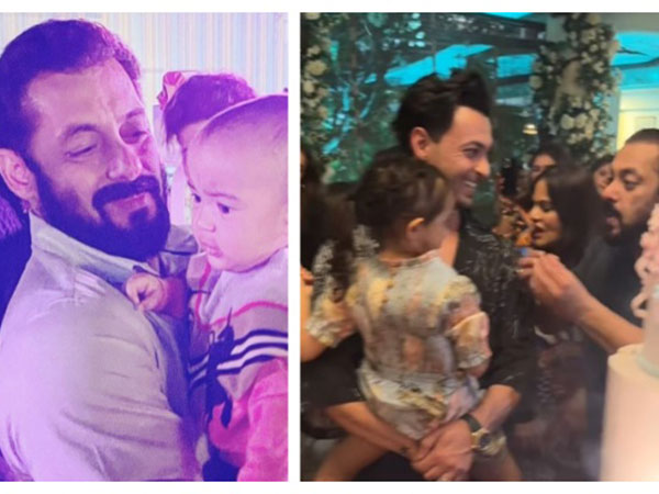 Actor Salman Khan and his niece Ayat (Image source: Instagram)