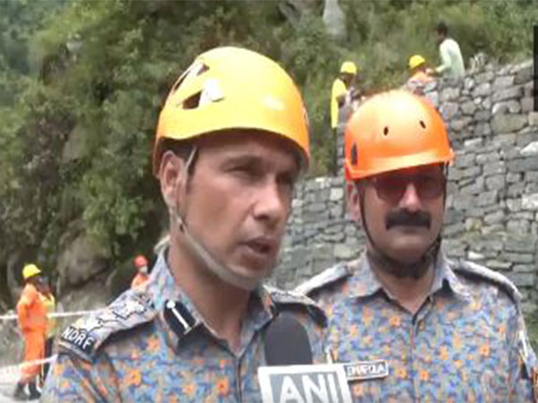 Sudesh Kumar, NDRF team commander (Photo/ANI)