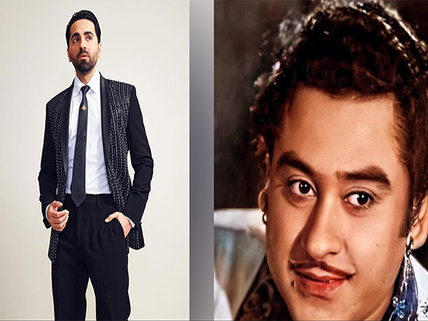 Ayushmann Khurrana, late singer Kishore Kumar(Image source/Instagram)