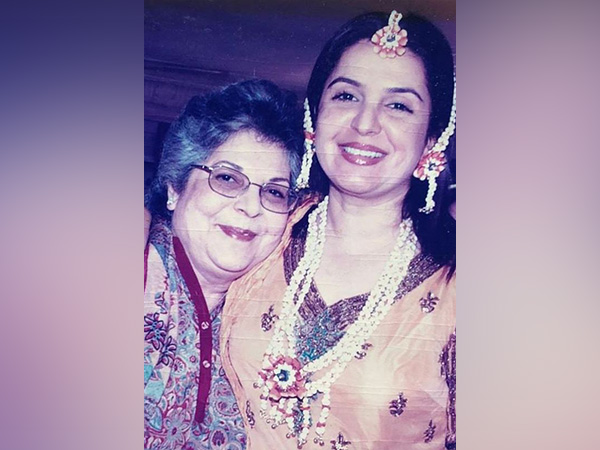 Filmmaker Farah Khan and her mother (Image source: Farah Khan)