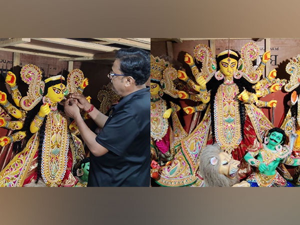 Goddess Durga idols (Image Source: ANI)