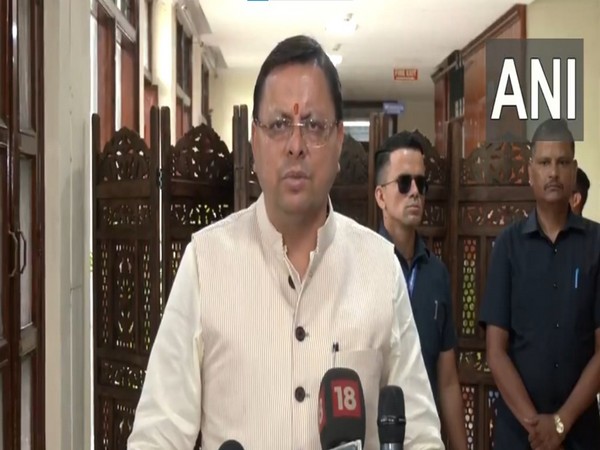 Uttarakhand Chief Minister Pushkar Singh Dhami. (Photo/ANI)