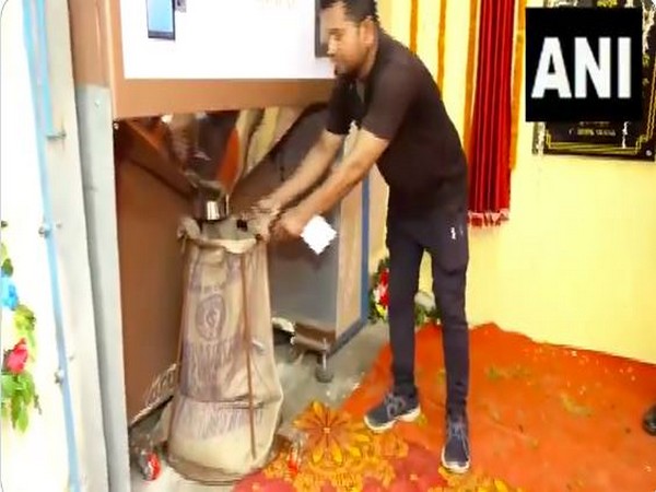 India’s first 24/7 grain ATM launched in Odisha (Photo/ANI)