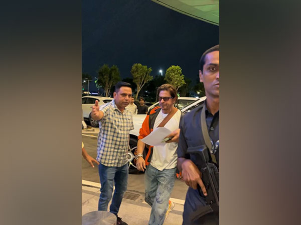 Bollywood star Shah Rukh Khan (Image source: ANI)