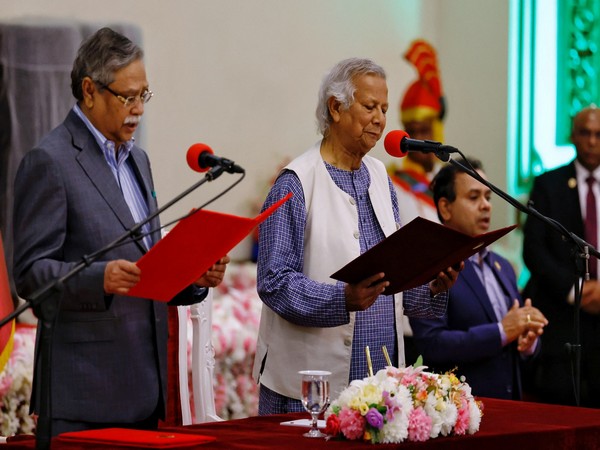 Bangladeshi President Mohammed Shahabuddin administered oath to Nobel laureate Muhammad Yunus as interim government's head (Photo credit/ Reuters)