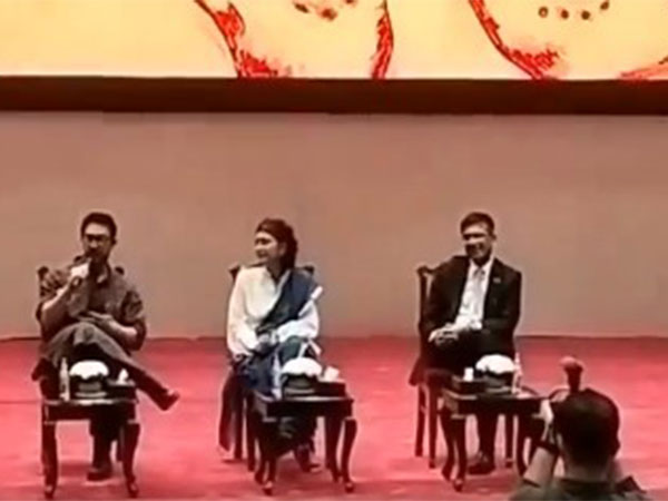 Aamir Khan, Kiran Rao, and CJI DY Chandrachud (Photo/ANI) 