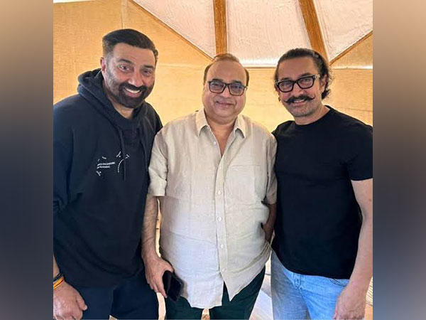 Sunny Deol, Rajkumar Santoshi, Aamir Khan (Image Source: Instagram)
