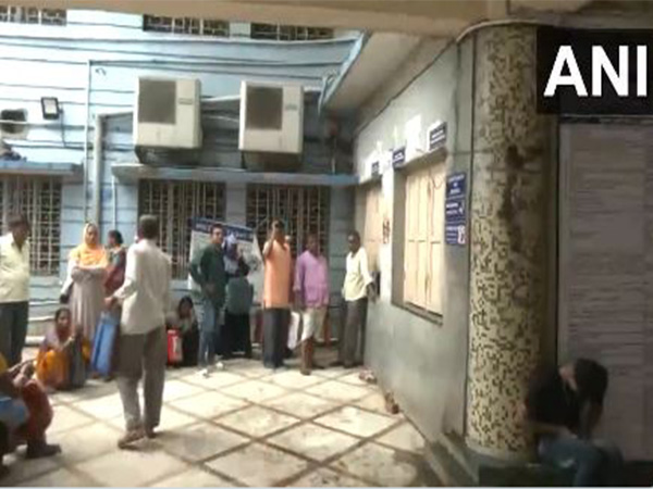 Visuals from OPD (Outpatient Department) at RG Kar Medical College and Hospital in Kolkata. (Photo/ANI)
