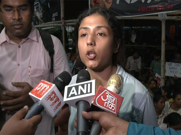 Resident doctor Lahari Sarkar (Photo/ANI)