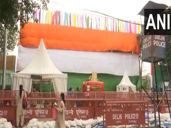 Security beefed up around Red Fort ahead of Independence Day (Photo/ANI)
