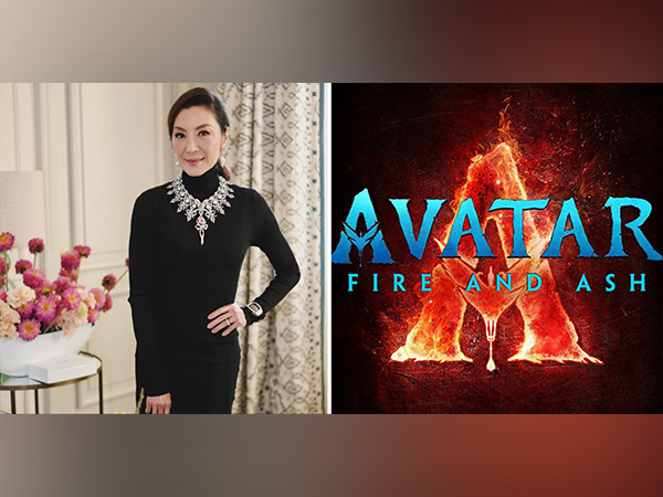 Michelle Yeoh, poster of 'Avatar: Fire and Ash' (Image source: Instagram) 