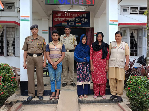 Three Myanmar nationals arrested at Agartala railway station (Photo/@Agartala GRP)