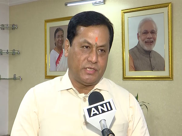 Minister of Ports, Shipping and Waterways, Sarbananda Sonowal (Photo/ANI)