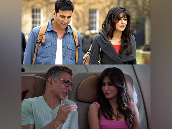 Actor Chitrangda Singh with Akshay Kumar (Image source:Instagram)