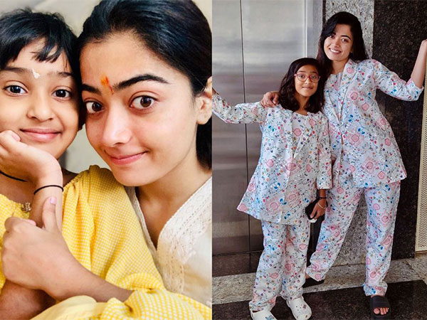 Rashmika Mandanna with her sister (Image Source: Instagram)