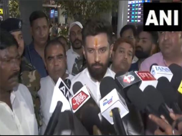 Union Minister Chirag Paswan. (Photo/ANI)