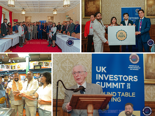 UK Investors Summit 2024 & God’s Own Country Restaurant London Inaugurated