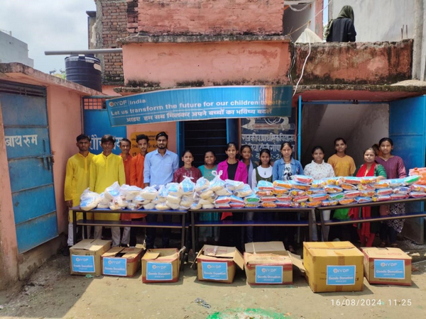 IYDF and The Raftar Tutorial Team Up to Bring Joy and Support to Gopalganj’s Children
