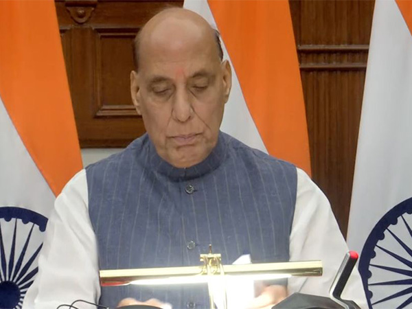 Defence Minister Rajnath Singh (Photo/ANI)