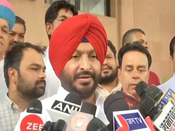 BJP's Rajya Sabha candidate from Rajasthan and Union Minister Ravneet Singh Bittu (Photo/ANI)
