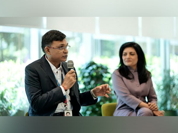 Left to Right - Ashwin Yardi, CEO - India, Capgemini and Sindhu Gangadharan, MD, SAP Labs India and Head, Customer Innovation Services, SAP