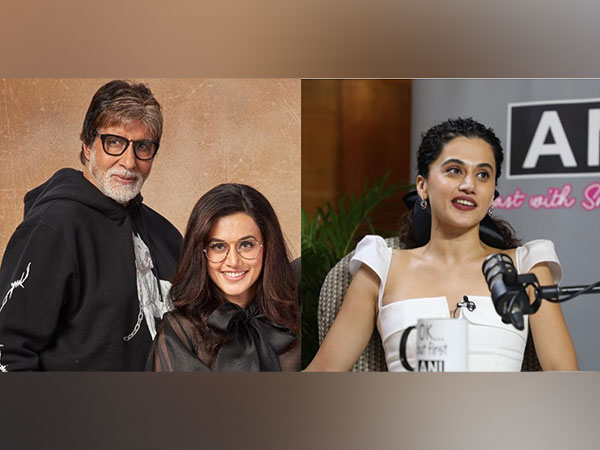 Amitabh Bachchan, Taapsee Pannu (Image Source: Instagram, ANI)