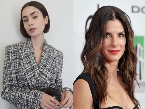 Lily Collins, Sandra Bullock (Image source: Instagram/@lilyjcollins)